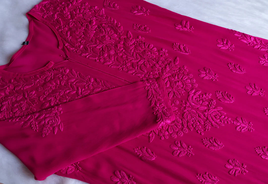 Pearl Premium Viscose Chikankari Suit