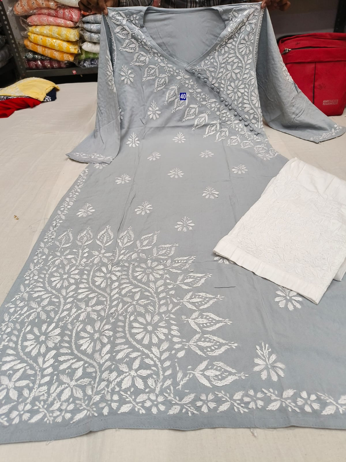 Heera Chikankari Set