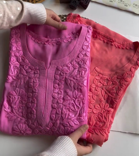 Custom Premium Chikankari Kurta/ Coord/ Full Suit