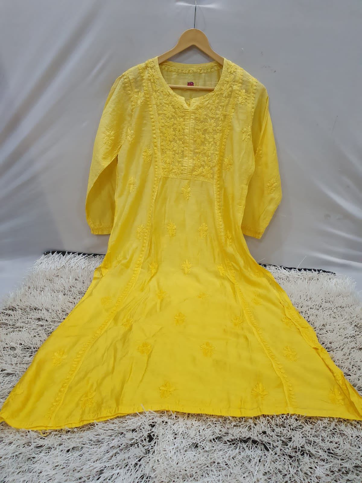 Zoya Chikankari A-line Kurta