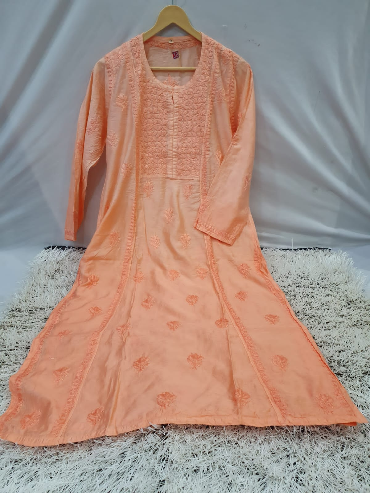 Zoya Chikankari A-line Kurta