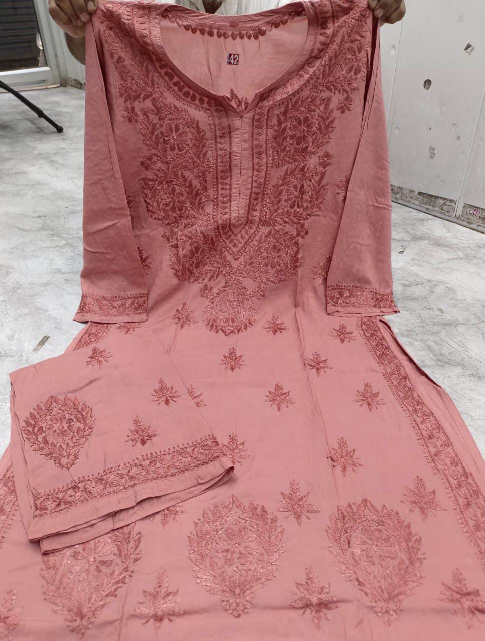 Naaz Chikankari Two Piece Set