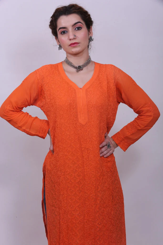 Hoor Premium Chikankari Kurta