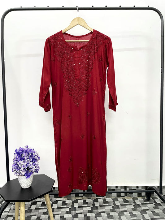 Naira Chikankari Kurta