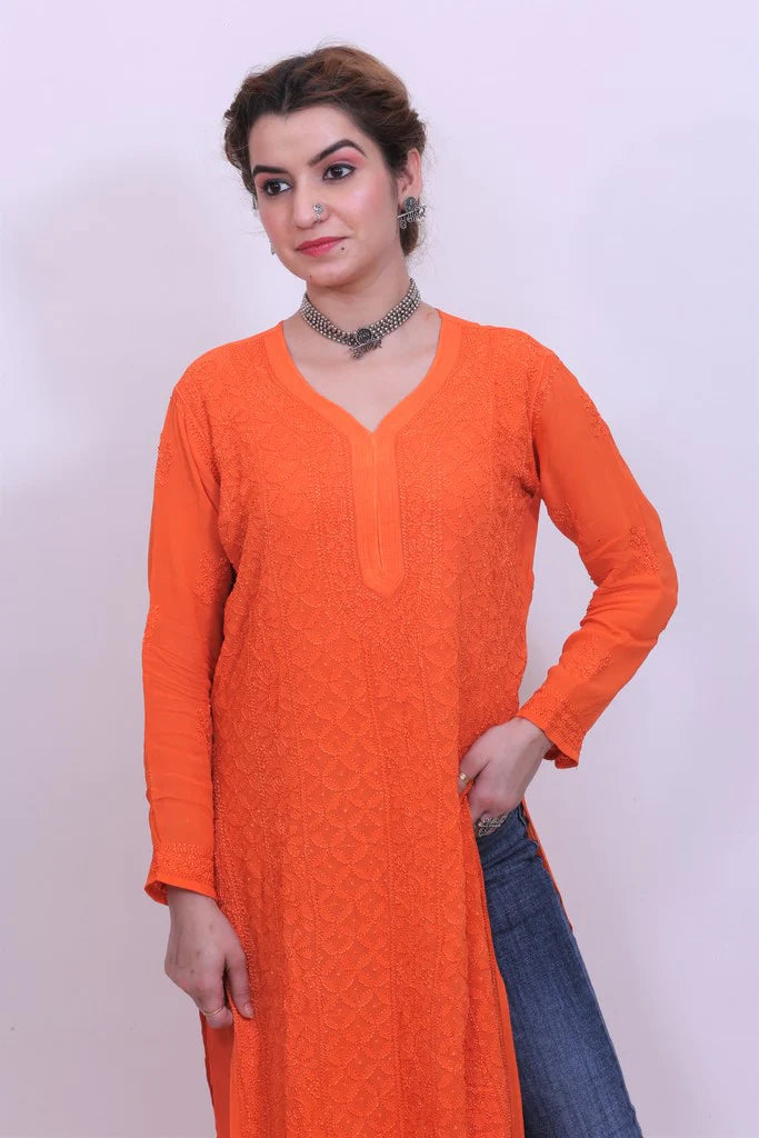 Hoor Premium Chikankari Kurta