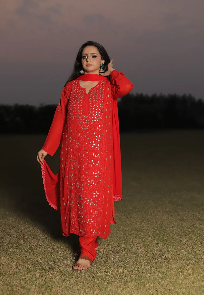 Gotta Patti Premium Chikankari Kurta/Suit