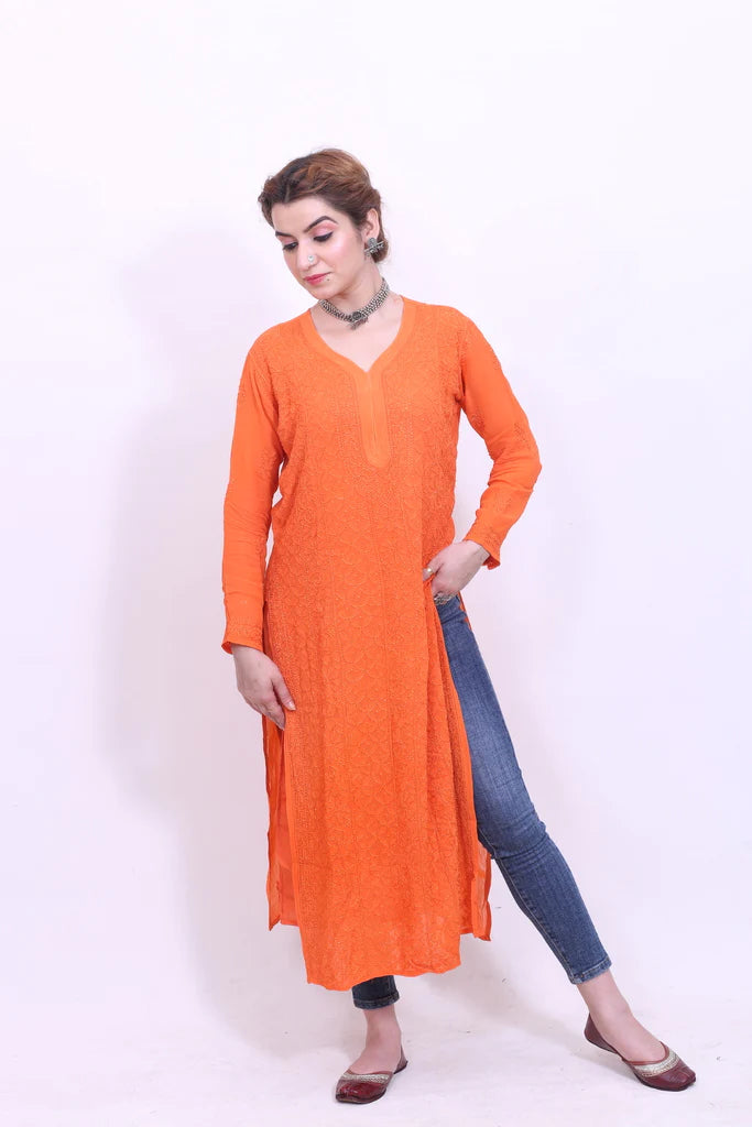 Hoor Premium Chikankari Kurta