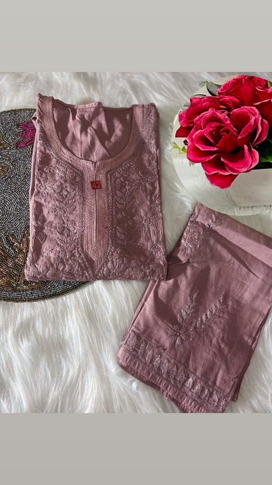 Khush Chikankari Two Piece Set